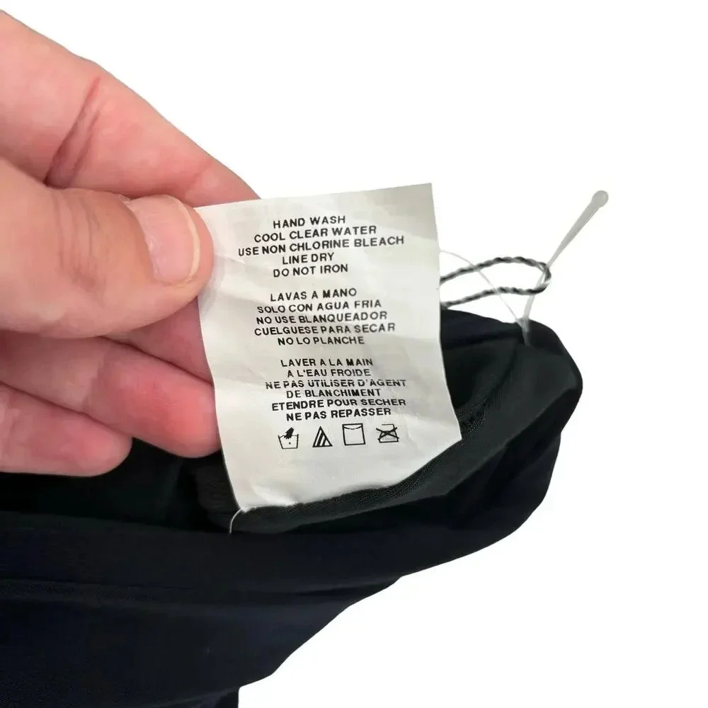 Magicsuit Shirred Jersey Swim Bottom Bikini Black‎ Size 16